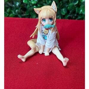 Hobby Sakura Kinako Figure My Cat is a Kawaii Girl Sitting Fish Version